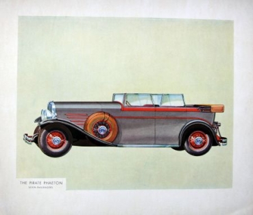 Franklin 145 Modelprogram 1930 Carbrochure (2401)